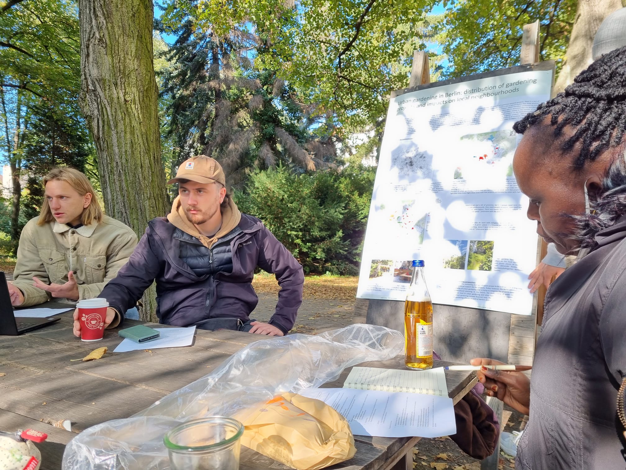 Presentation in the new Prinzessinnengarten Neukölln II.JPG