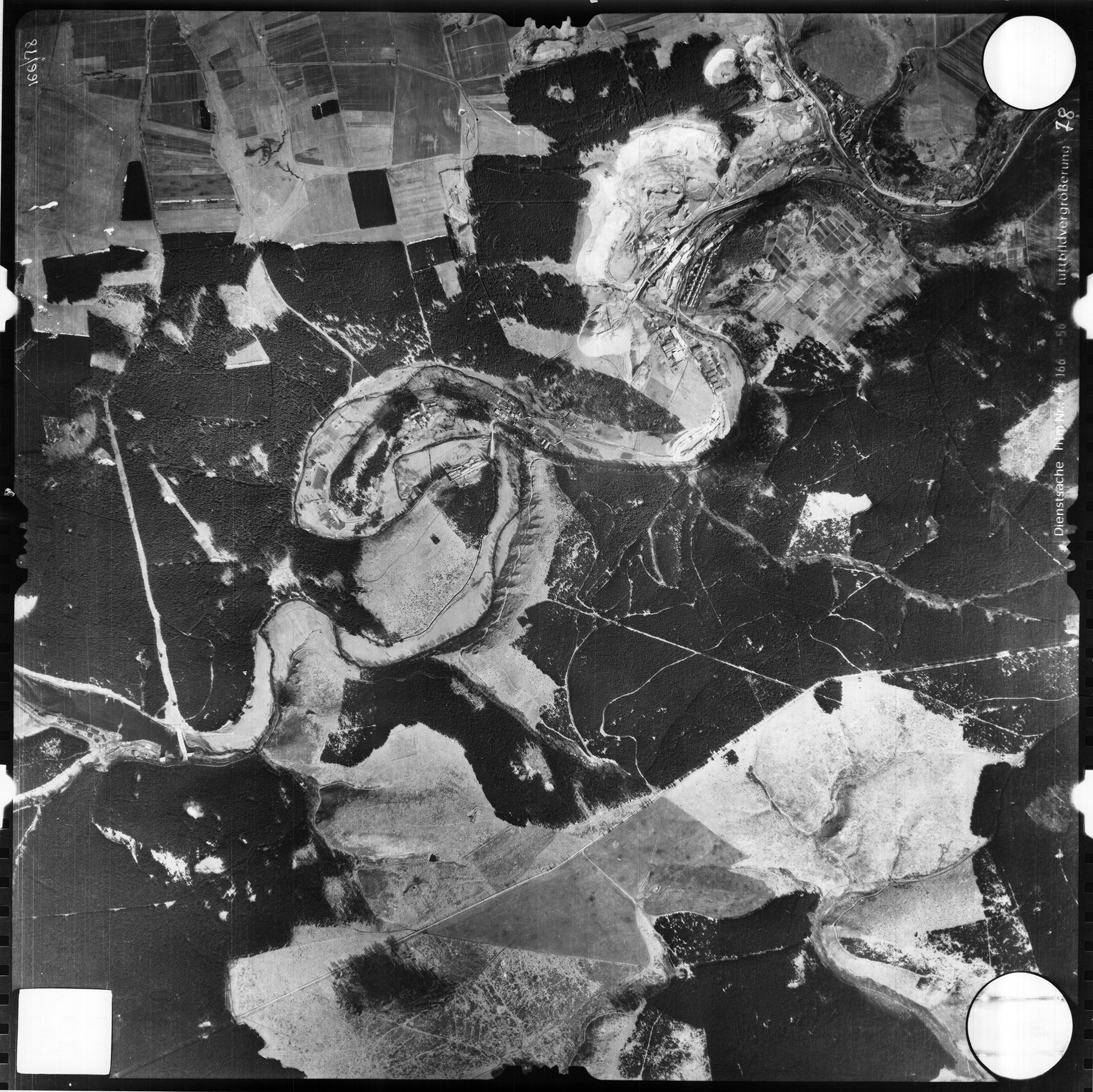 Warme Bode / Rübeland, Luftbild  78