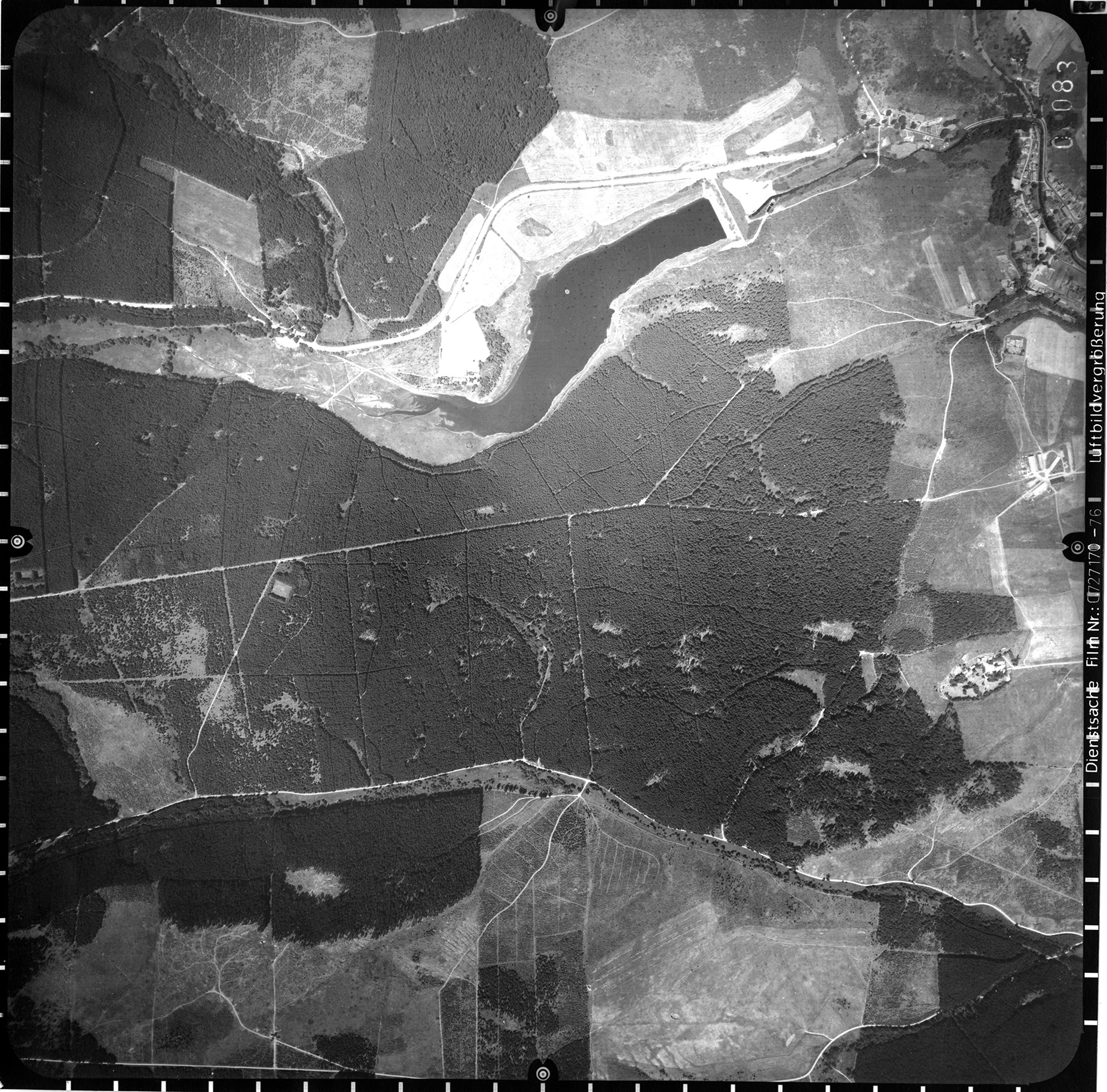 Hochwasserschutzbecken Kalte Bode Süd, Luftbild  83