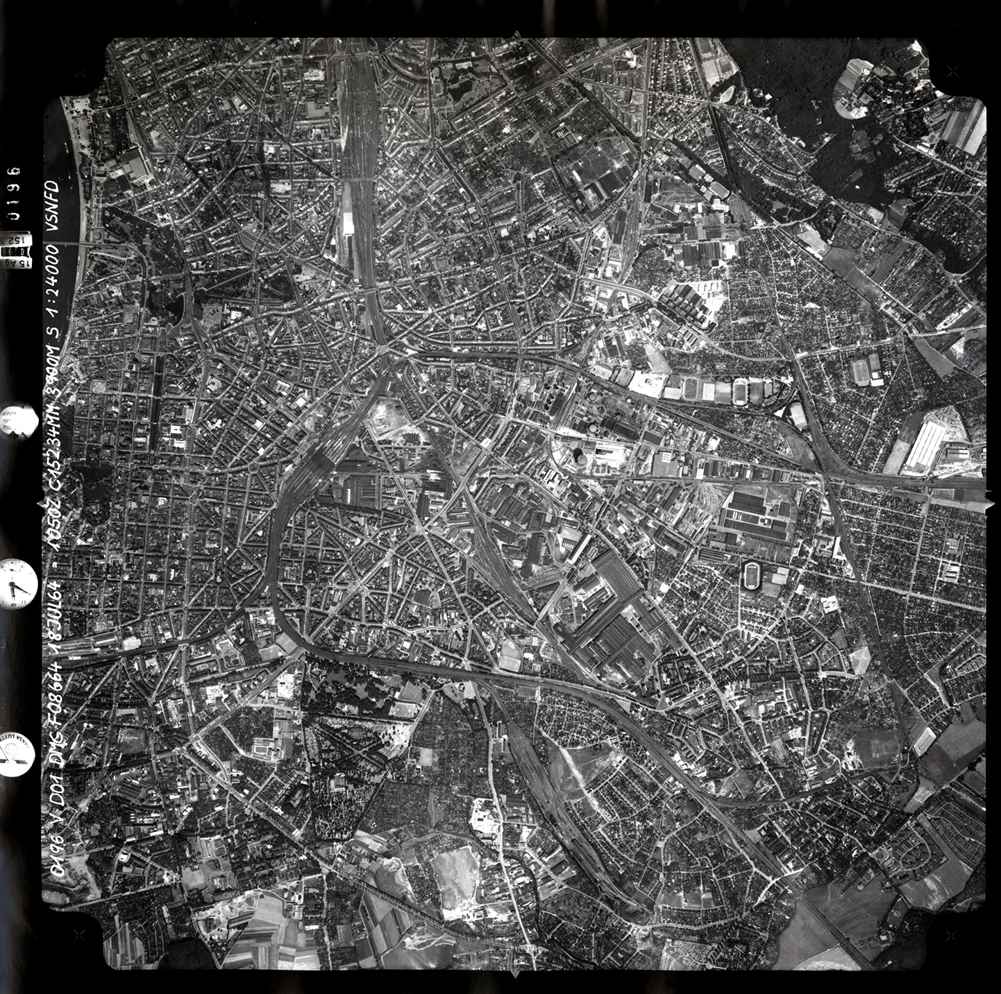 Düsseldorf, Luftbild 196