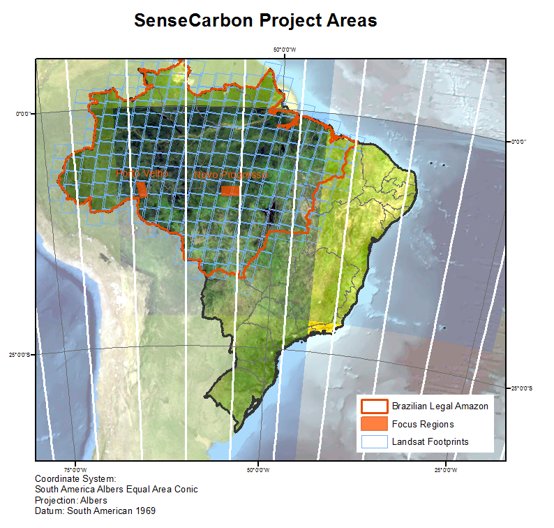 project Area SenseCarbon